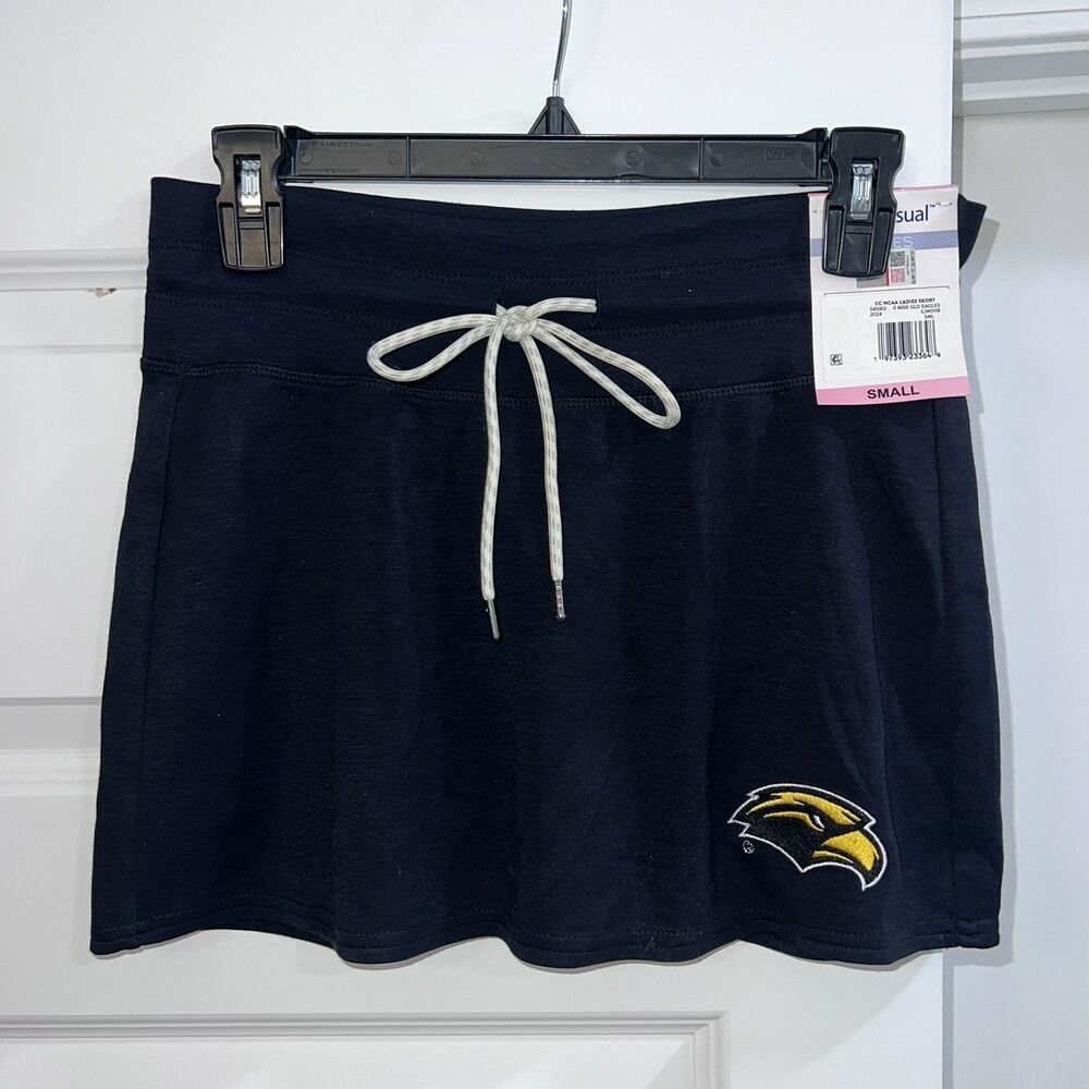 Liv Casual NCAA Ladies Skort Southern Mississippi Golden Eagles Size Small NEW